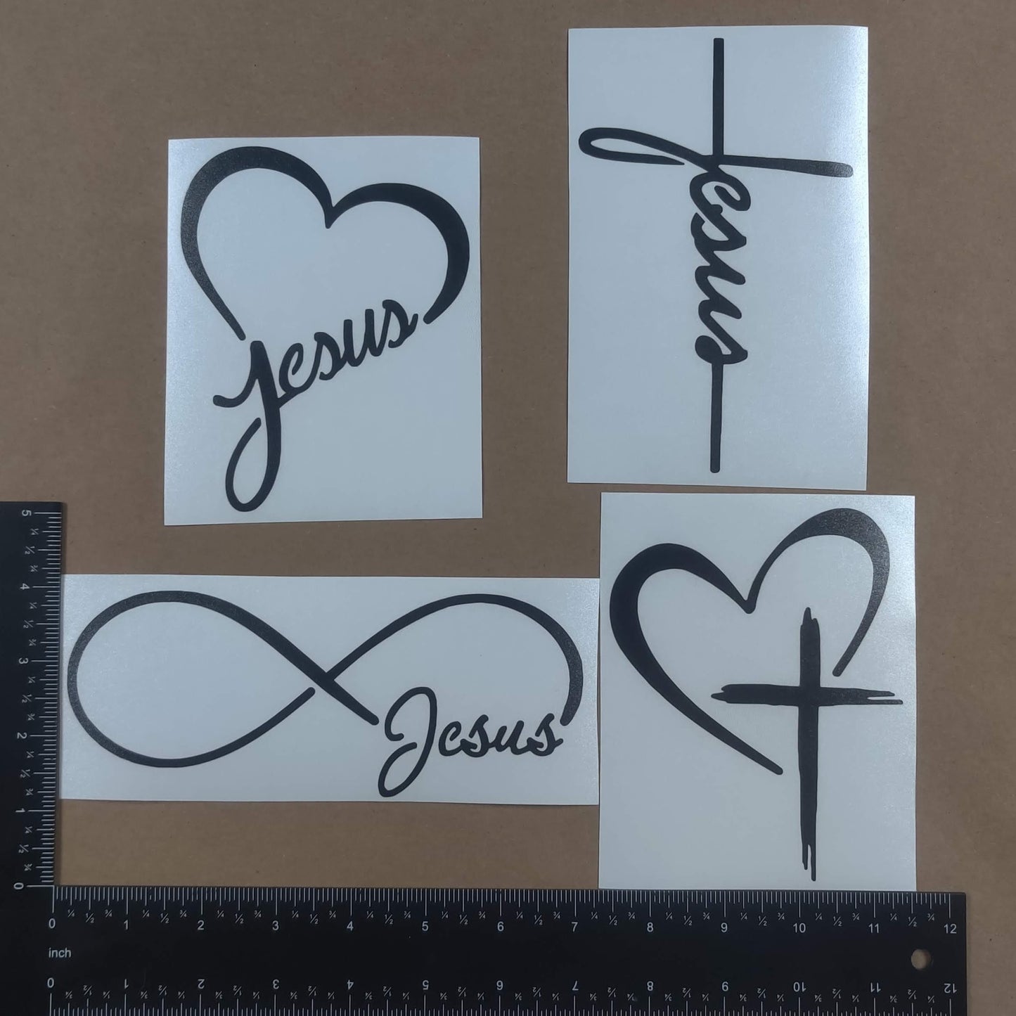 Jesus Decal 4-Pack