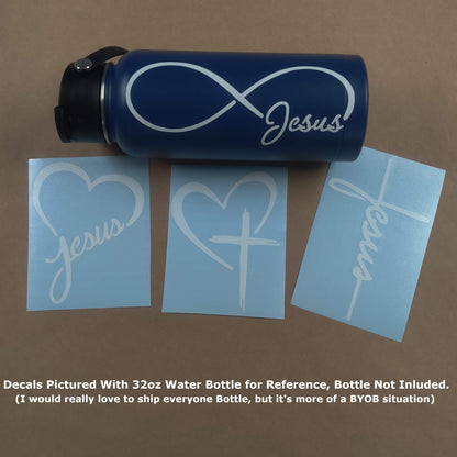 Jesus Decal 4-Pack