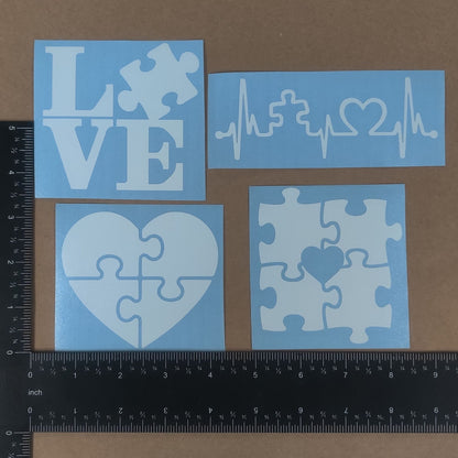 Autism Awareness Decal 4 Pack