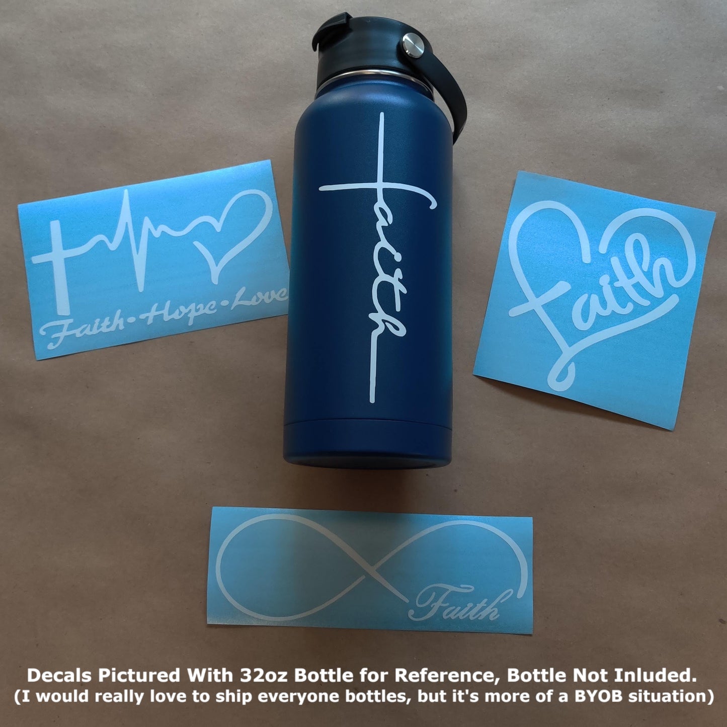 Faith Decal 4-Pack