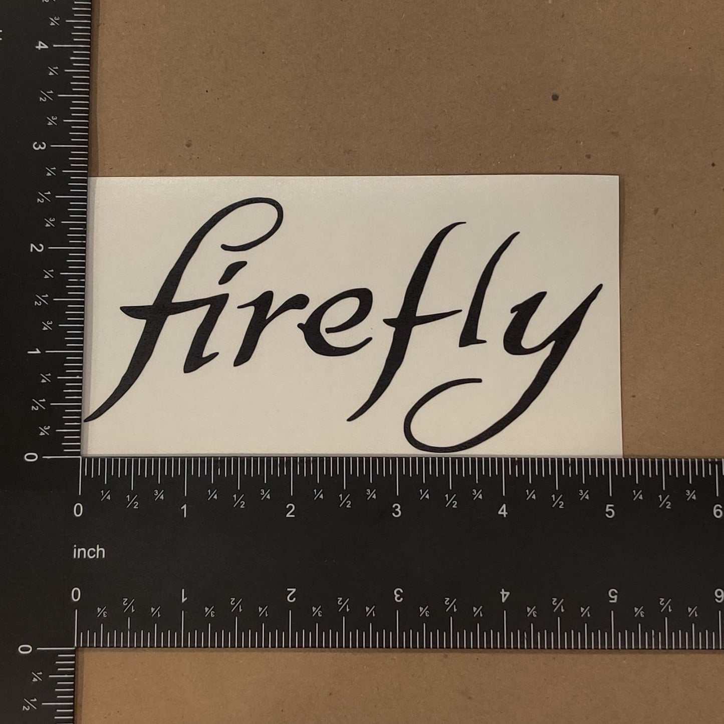 Firefly Logo(s) Decal 4 Pack