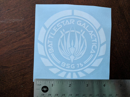 Battlestar Galactica BSG Inspired Decals 5 Pack