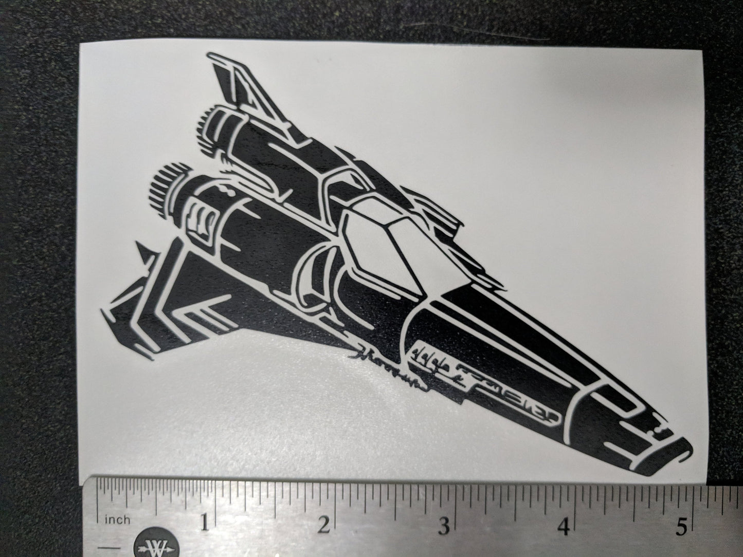 Battlestar Galactica Colonial Viper Decals