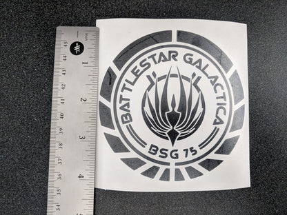 Battlestar Galactica BSG Inspired Decals 5 Pack