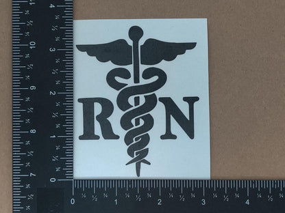 Nurse RN Decals 4 pack