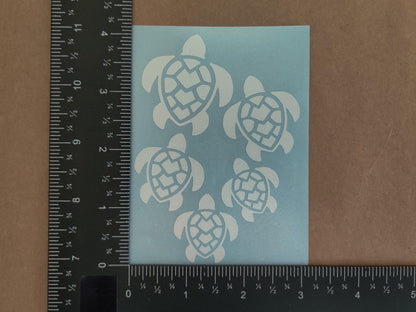 SeaTurtles Decals 4 pack