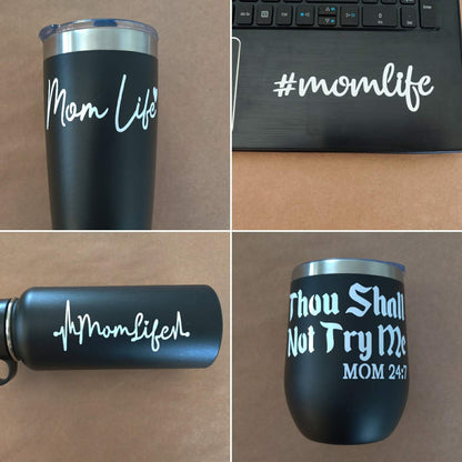 Mom Life Decals 4 Pack