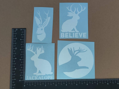 Jackalope Decal 4 pack