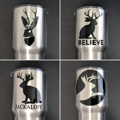 Jackalope Decal 4 pack