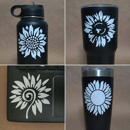 Sunflower Decal 4 Pack