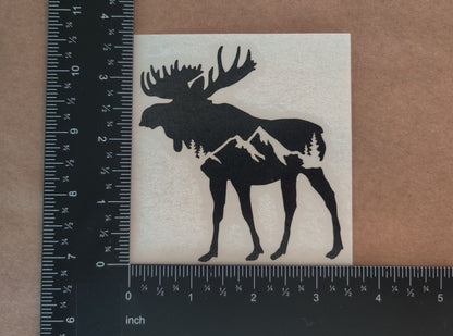 Moose Decal 4-Pack