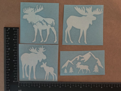 Moose Decal 4-Pack